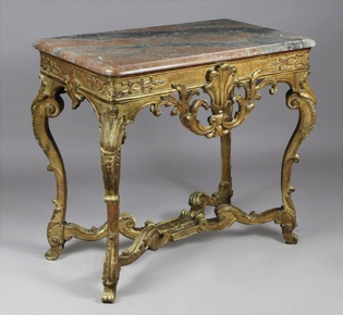 Lote 269: ANTIGUA MESA FRANCESA LUIS XIV PARA CENTRO. ANTIGUA MESA FRANCESA LUIS XIV PARA CENTRO.