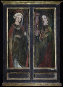 Lote 51: ANTIGUO DIPTICO RELIGIOSO DEL SIGLO XIX.  ANTIGUO DIPTICO RELIGIOSO DEL SIGLO XIX. 