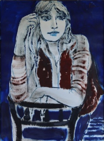 Lote 157: PRESAS, Leopoldo 'PENSATIVA' 