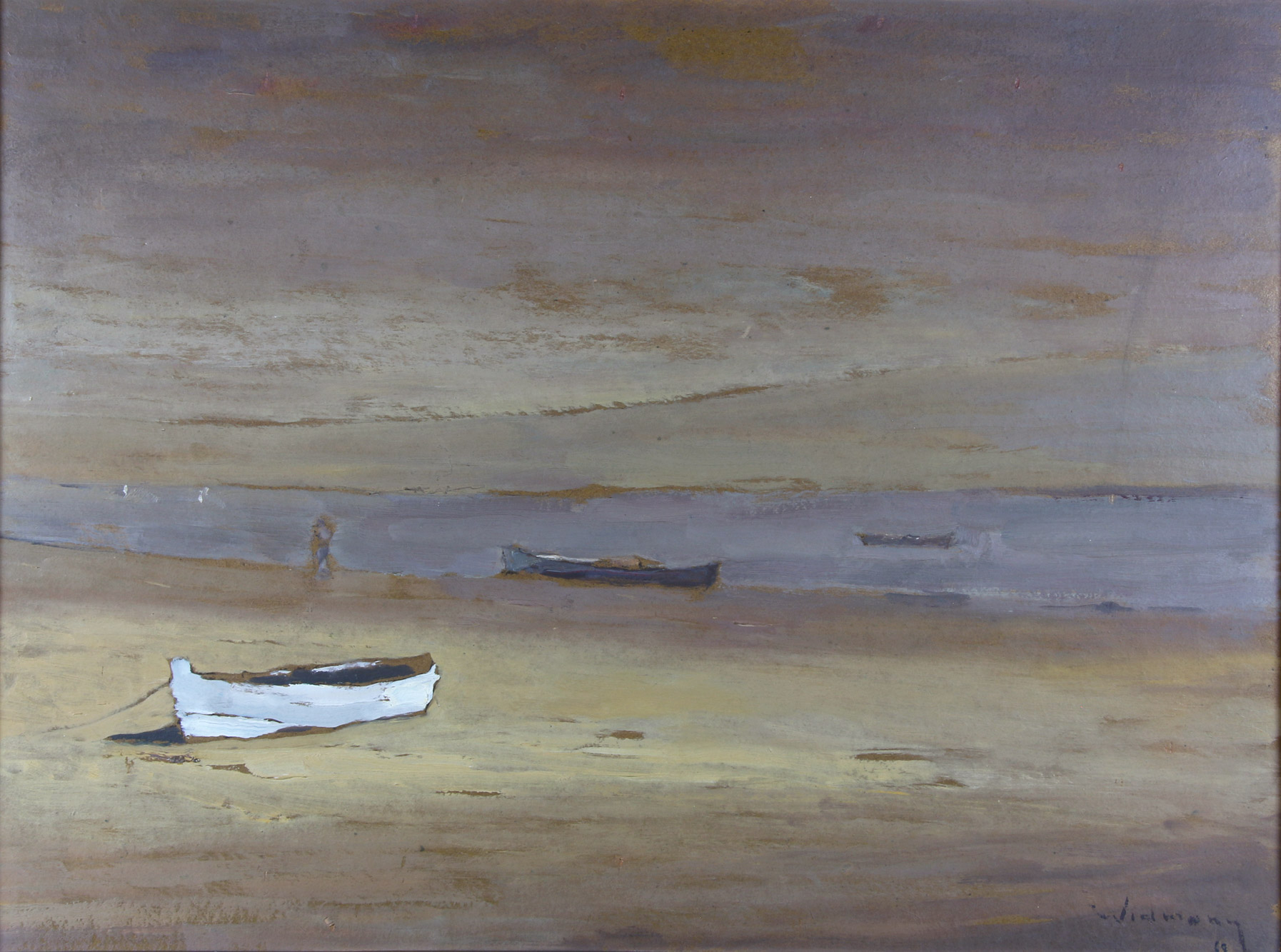 WIDMANN, Bruno 'BLANCA EN OCRES' 