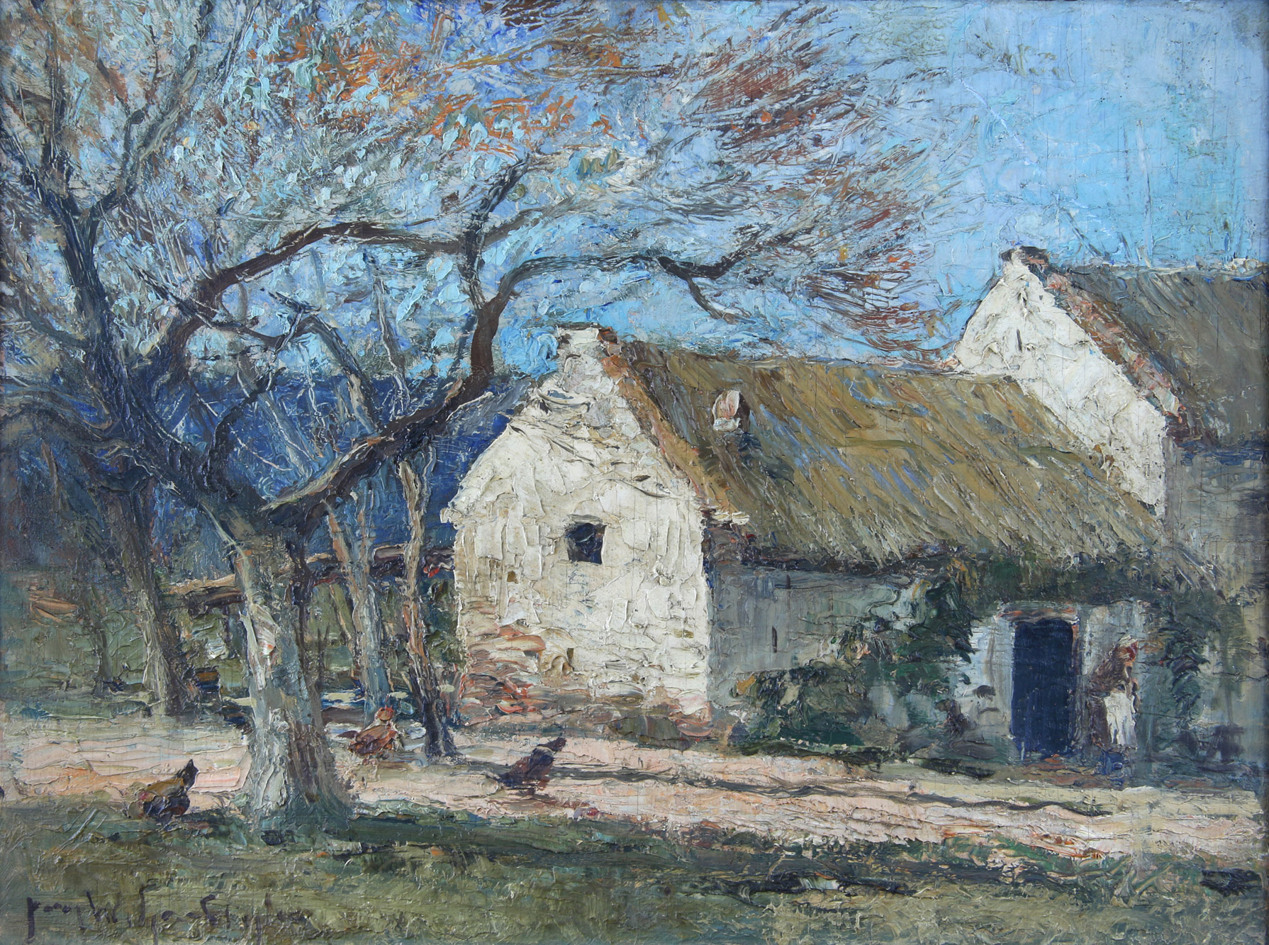WITJENS STEPHAN, Jacques 'PAISAJE CON RANCHO' WITJENS STEPHAN, Jacques 'PAISAJE CON RANCHO'