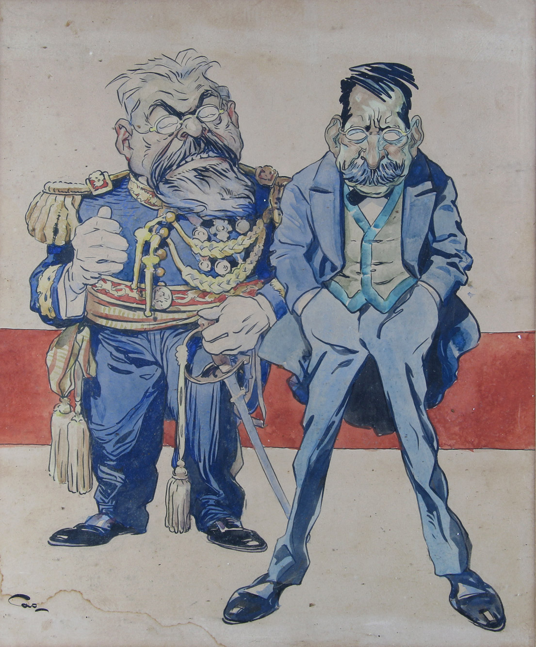 CAO, José María 'JULIO A. ROCA Y CARLOS PELLEGRINI'