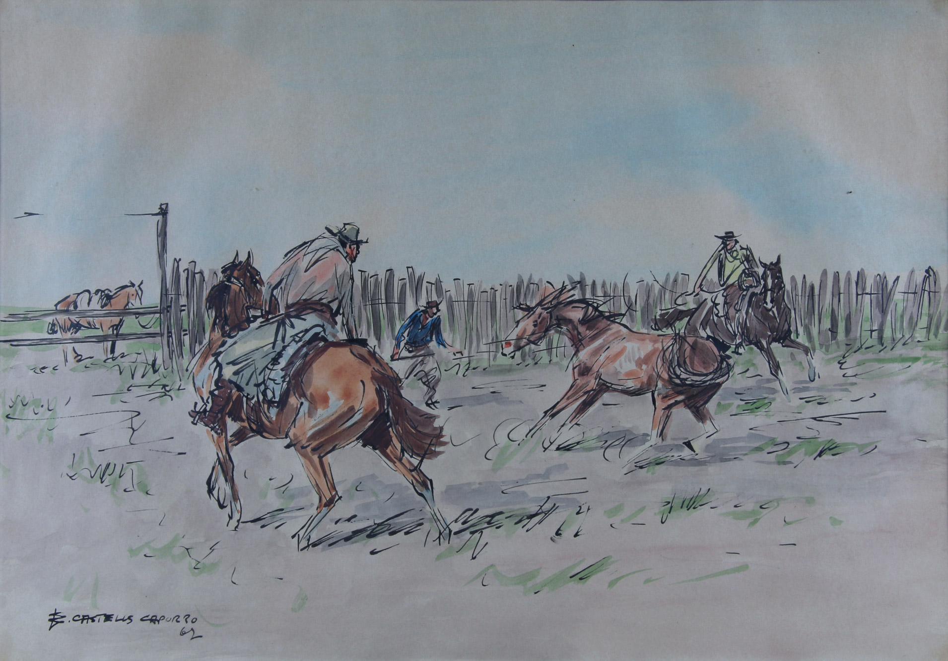 CASTELLS CAPURRO, Enrique 'ENLAZANDO' 