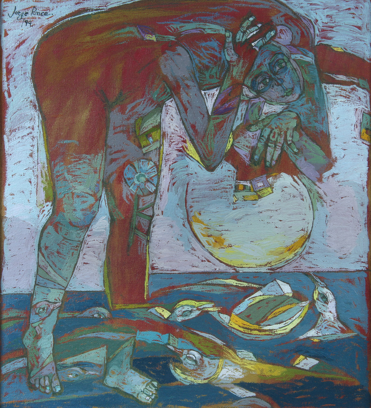 PONCE, Jorge 'MAR DE PAJAROS Y SOLES'