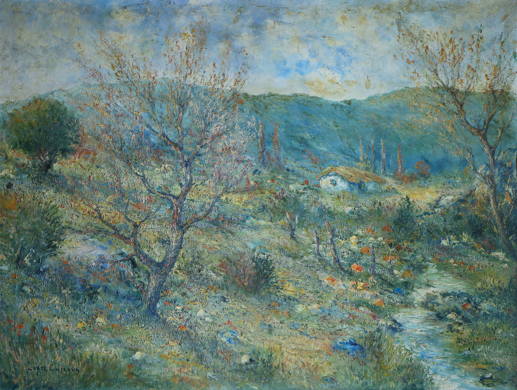  'PAISAJE CON RANCHO' 