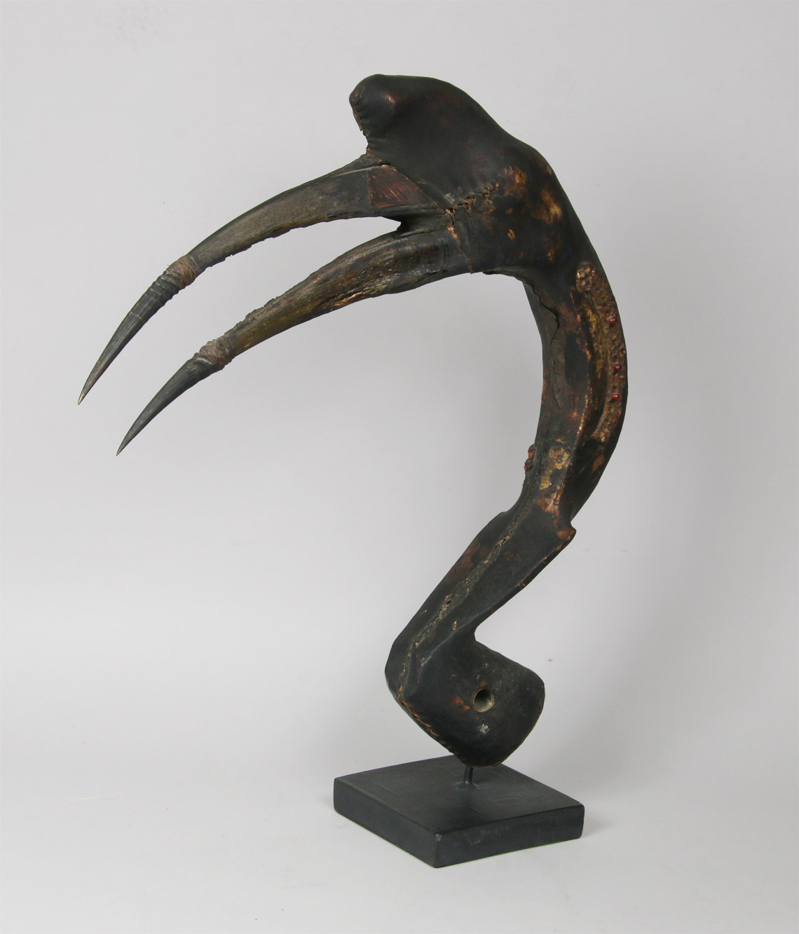  ANTIGUO SEÑUELO 'BURTU' DE LA TRIBU HAUSA. 