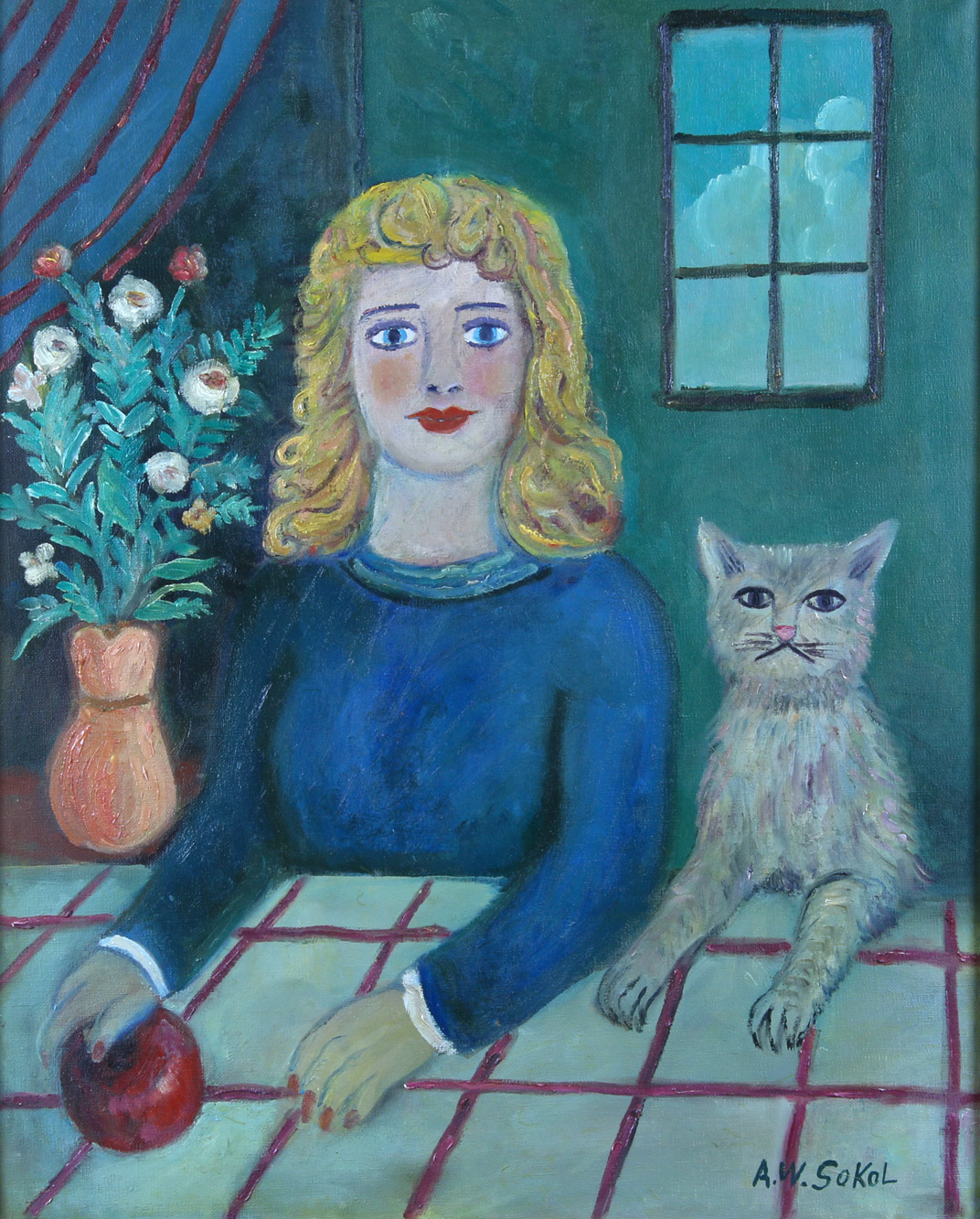 SOKOL, Ana María 'MUJER Y GATO' SOKOL, Ana María 'MUJER Y GATO'