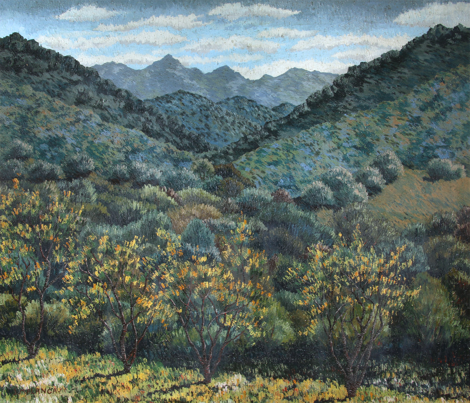 MALANCA, José A. 'PAISAJE SERRANO' 