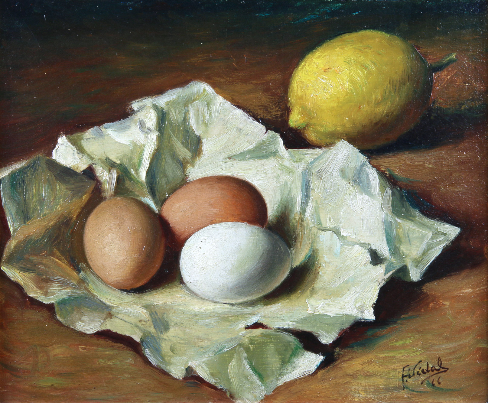 VIDAL, Francisco 'NATURALEZA MUERTA' 