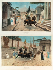 Lote 187: 'POMPEJI - ROMA'  'POMPEJI - ROMA' 