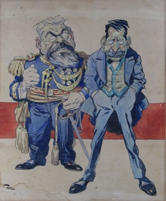 Lote 119: CAO, José María 'JULIO A. ROCA Y CARLOS PELLEGRINI'