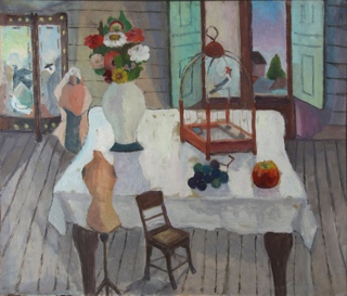 Lote 163: MENGHI, José Luis 'INTERIOR' 