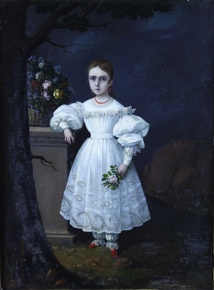 Lote 105: ANONIMO 'RETRATO DE MARCELINA GARCIA LOPEZ'