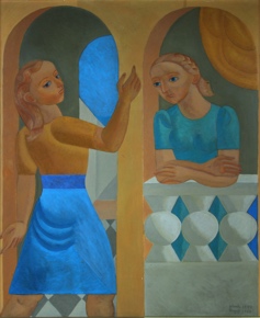 Lote 1: BORGES, Norah 'LA ANUNCIACION'